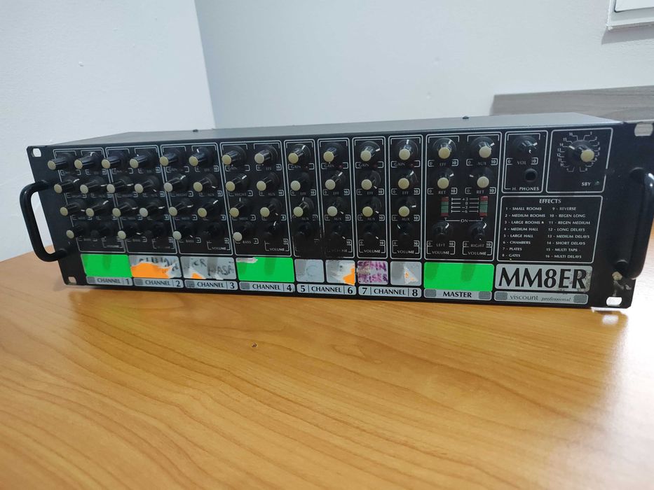 Mixer audio Viscount MM8ER – 8 canale