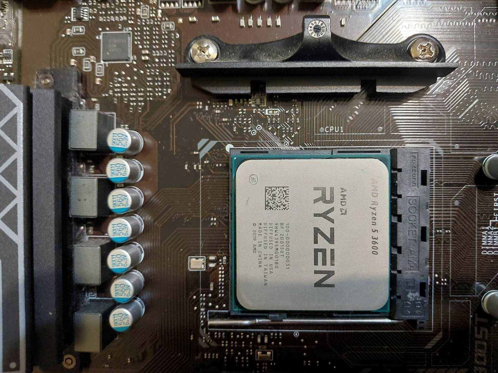 АМD Ryzen 7 1700 + MSI B350 Pro Vdh, AM4