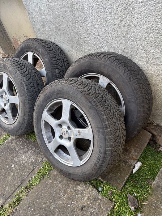 Jante Dotz + Anvelope Kristall Montero 3 de Iarna 195 65 R15