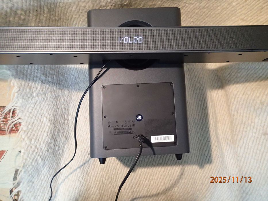 Soundbar JBL bar 2.1 deep bass;  complet ; stare f.buna