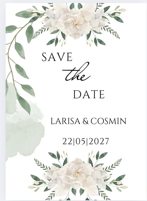 Realizez invitații digitale cu designul dorit