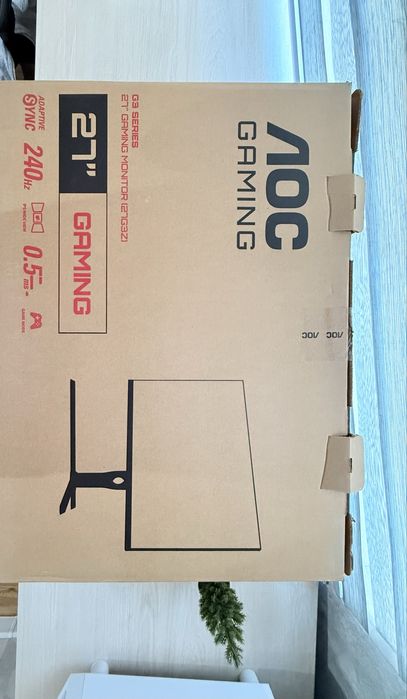 AOC 27G3Z | 27”, 240 Гц, IPS, 0.5 мс | Как новый, полная комплектация