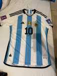 Tricou Messi Argentina cupa mondiala 2022 player version fotbal