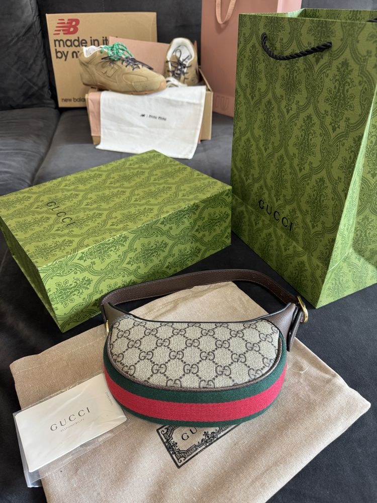 Poseta G* Ophidia mini - 18cm/video/full box/imediat(Diesel,Dior)