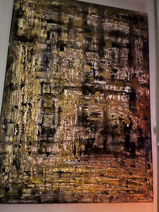 Tablouri pictate manual ,acril pe pinza