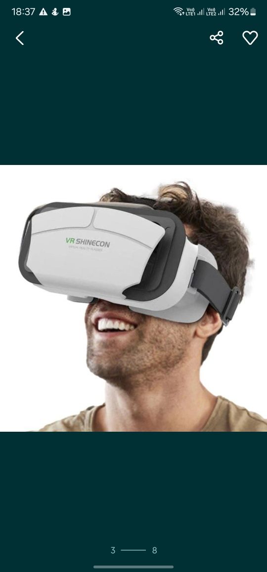 3D VR shiecon vr box vr ochki vr pult
