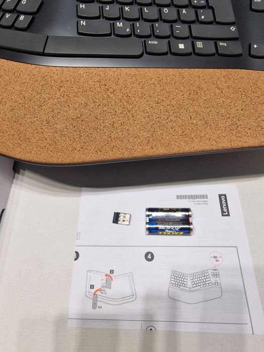 безжична сплит клавиатура Lenovo Go Wireless Split Keyboard