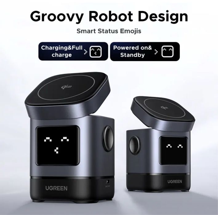 UGREEN Uno Qi2 25 Вт Магнитное беспроводное зарядное устройство