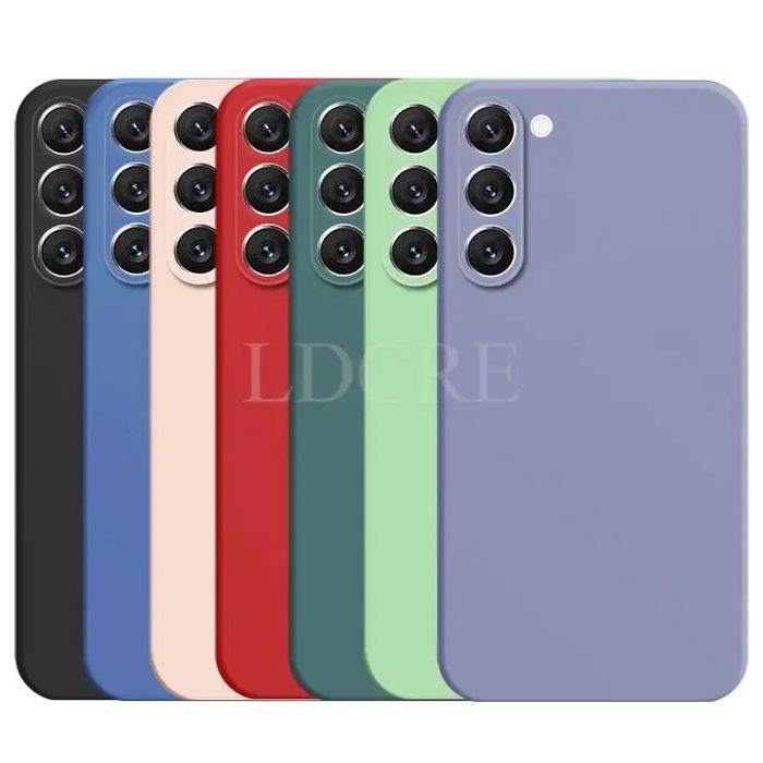 Samsung S20 FE S21 FE S23 S24 FE Husa Liquid Case Inside Alcantar Soft