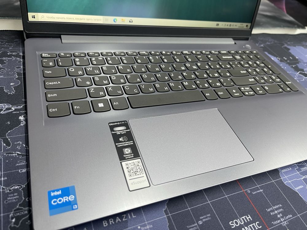 Ноутбук Lenovo ideaPad3-Core i3-1215U/Ram8GB/SSD512GB/UHD Graphics