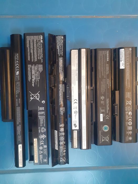 Lot 10 baterii laptop