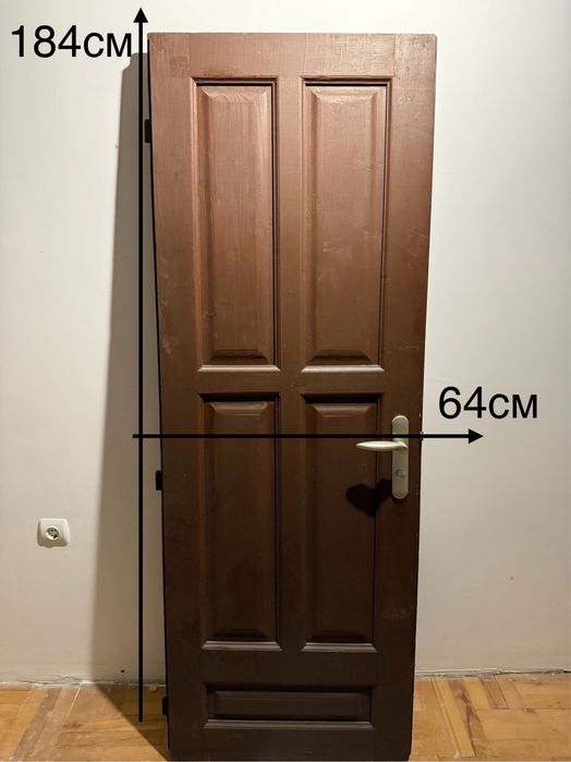 Дървени Интериорни врати без каси