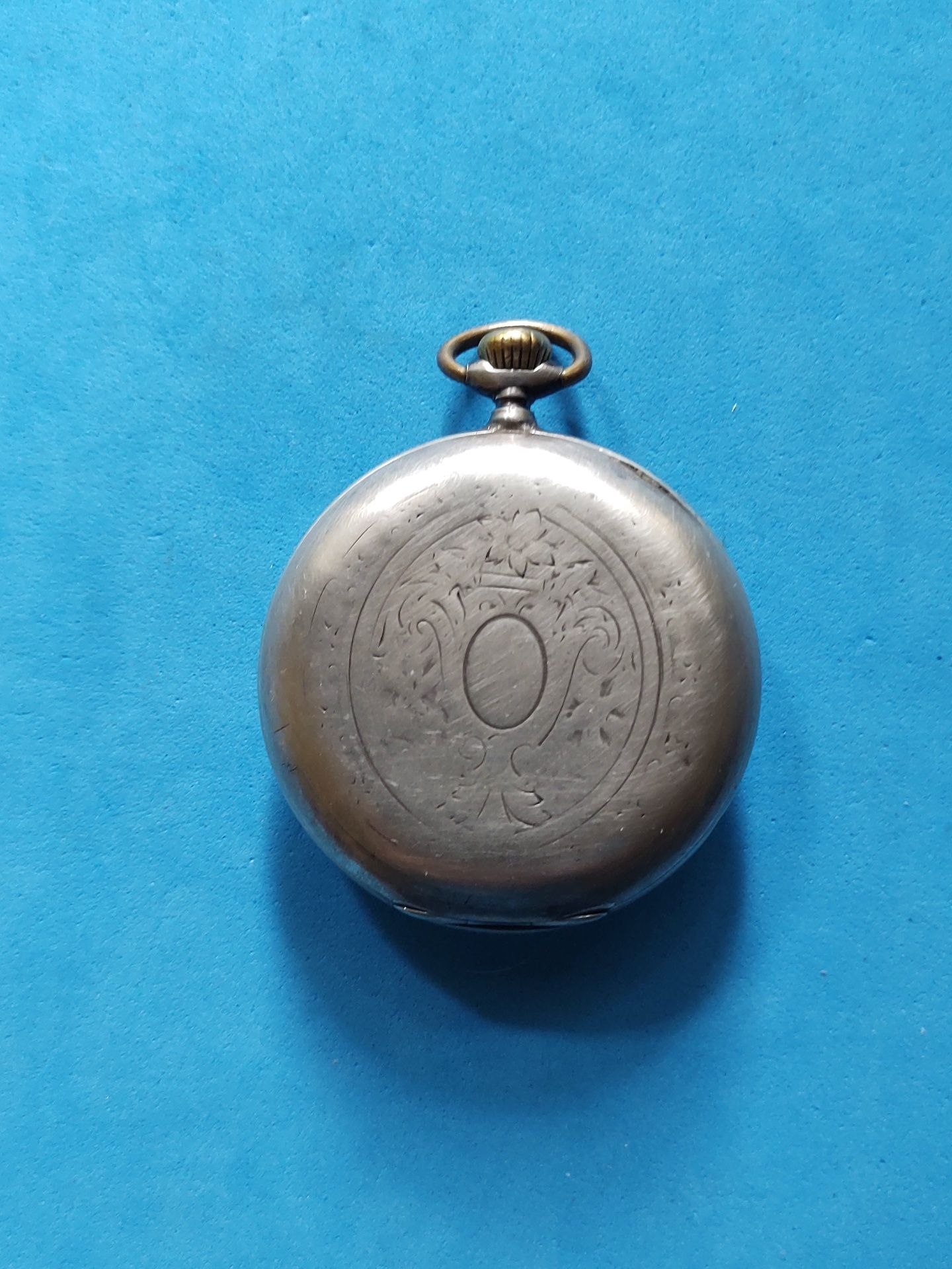 Сребърен джобен часовник OMEGA