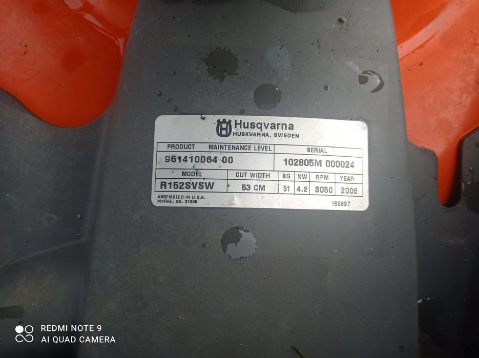 Cositoare professionala Husqvarna