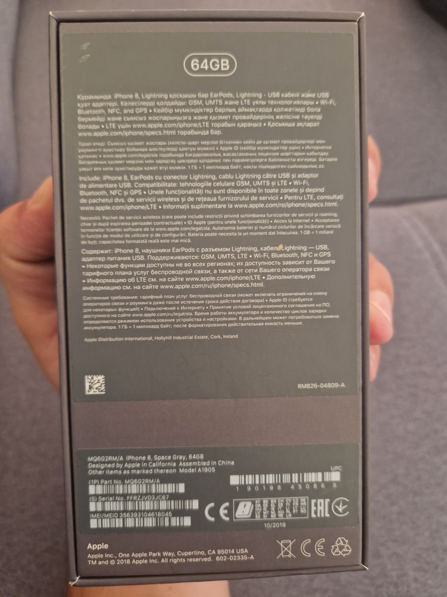 Iphone 8 64gb baterie 100% - Orange