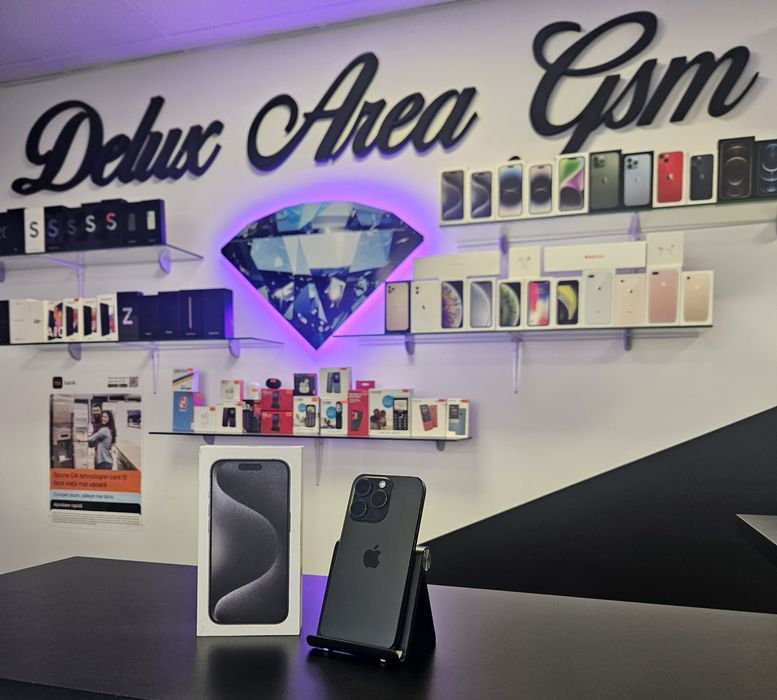 Iphone 15 Pro Max / 256 GB / Titanium Black / DeluxGSM