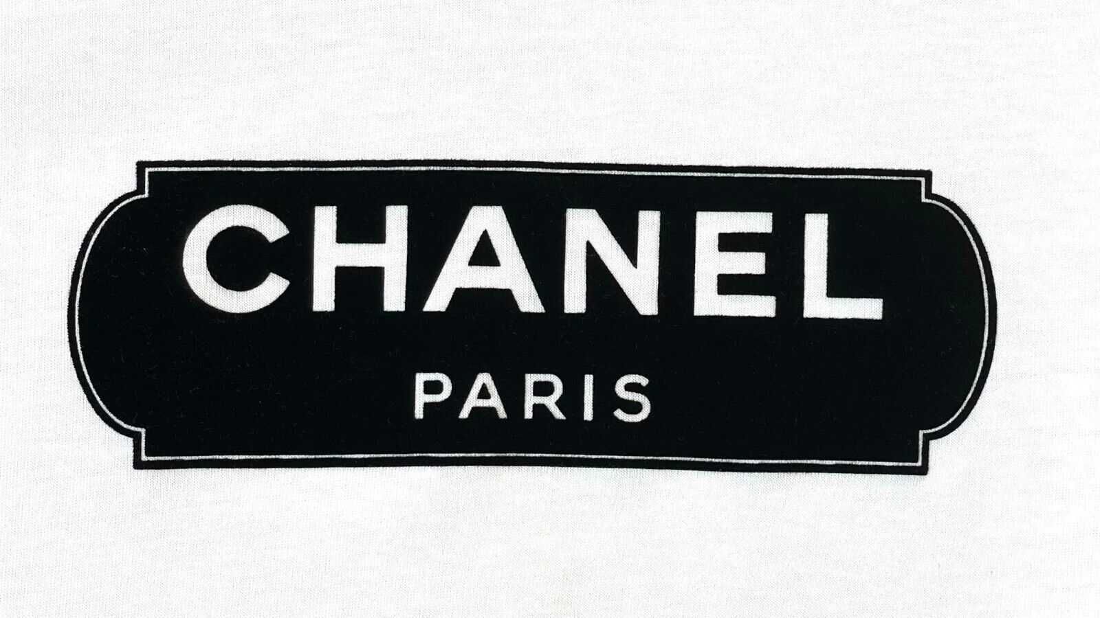 CHANEL Paris Uniform  100% оригинална дамска тениска размер М
