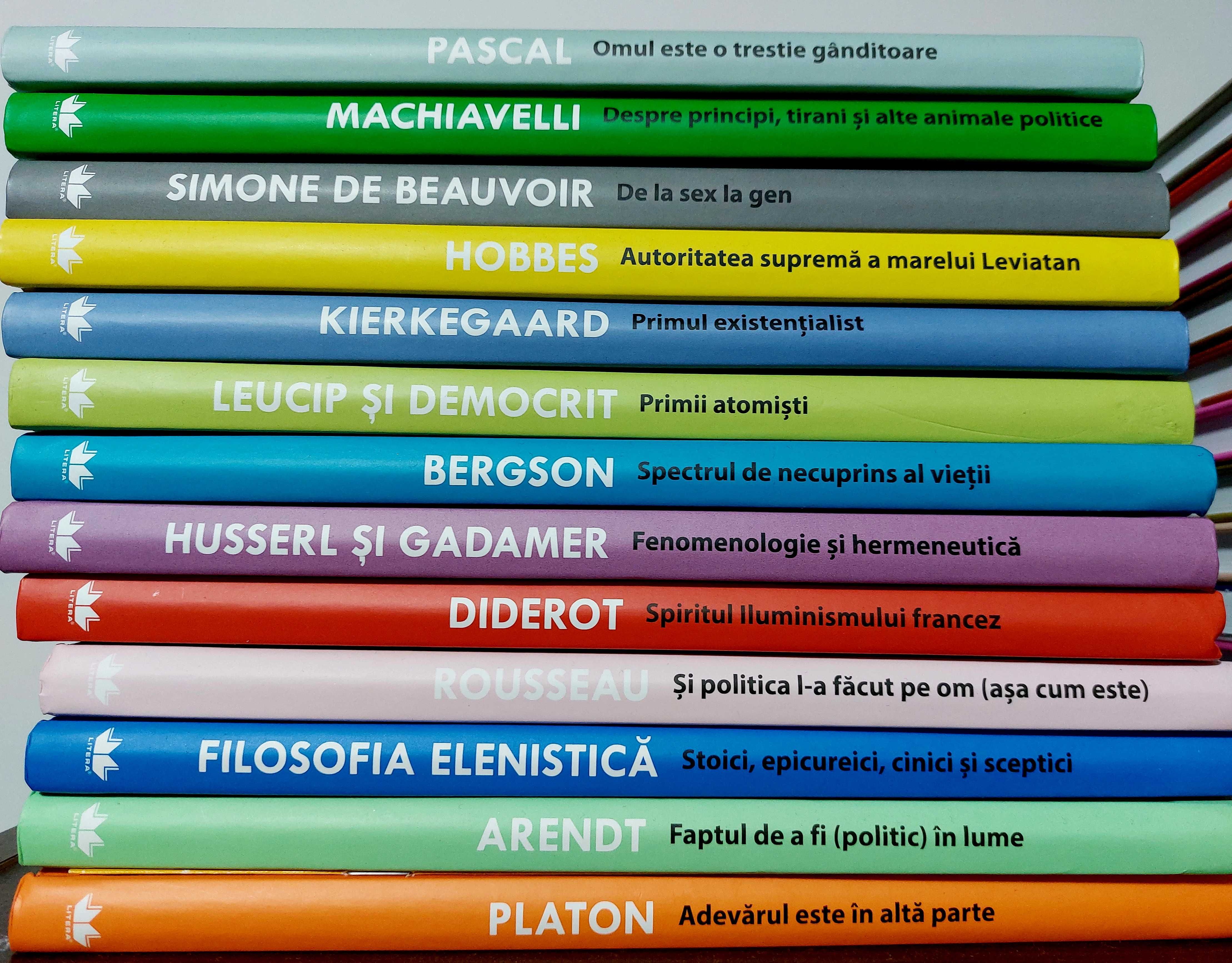 Colecția Libertatea “Descoperă Filosofia” Editura Litera (40 volume)