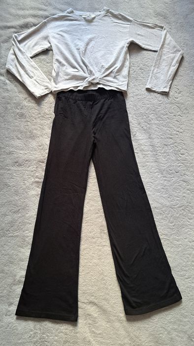 Set bluza pantaloni H&M 10-11 ani