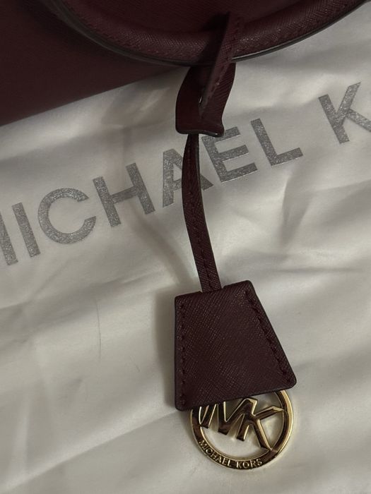 Geanta Michael Kors, Burgundy/Visinie, Conditie Excelenta