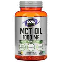 Масло МСТ ,  MCT Oil,  1,000 mg, 150 капсул Америка