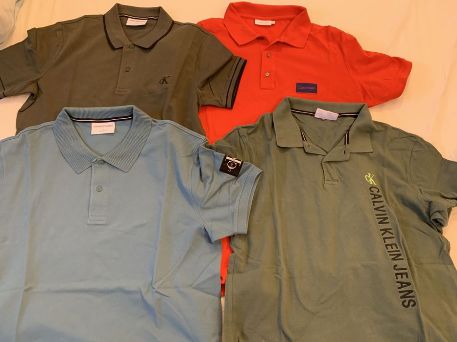 4 Tricouri Polo CALVIN KLEIN marime XL- NOI -500 lei toate sau 150 buc