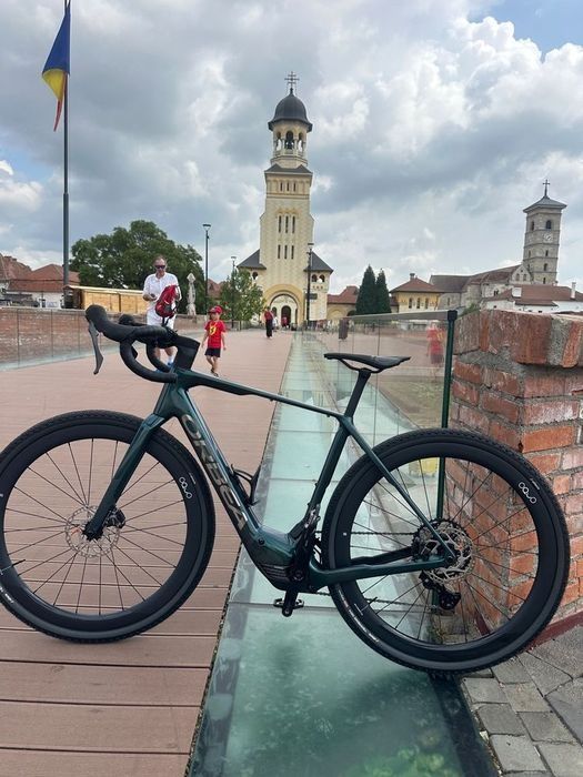 Bicicleta electrica Orbea DENNA M20 28, verde inchis