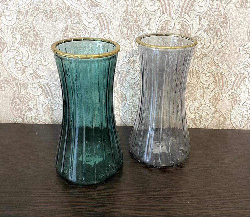 Красивые вазы для цветов из стекла