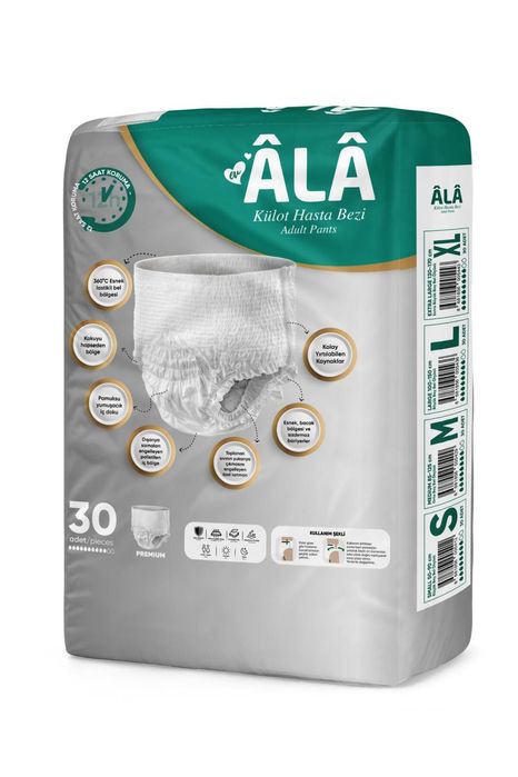 Памперси для взрослых S-M-L-XL. От 117.000 . До 159.000 сум