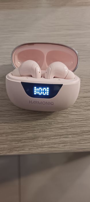 Vand casti wireless Harmoniq cu anulare integrala a zgomotului