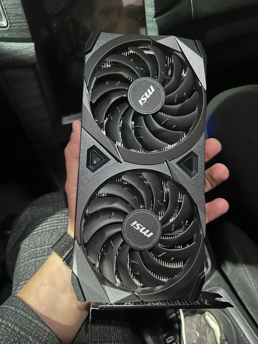 Rtx 3050 MSI Ventus 2X 8GB OC, в отличном состоянии, гарантия есть!