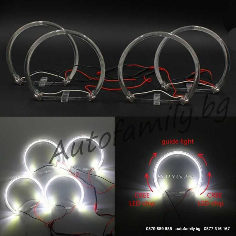 Original look LED Angel Eyes-Ангелски очи BMW E36,E46,E39,Е38