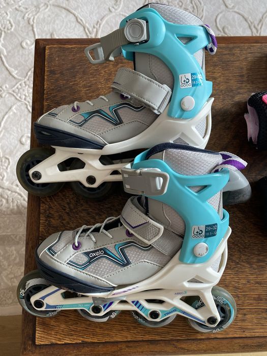 Role Gri pt copii - marime reglabila (+ rucsac depozitare)