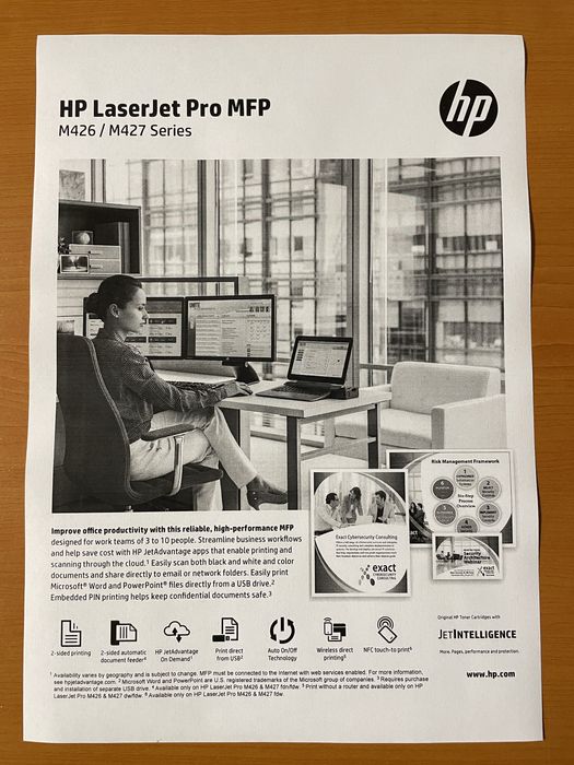 Pentru acasa HP laserjet pro mfp m426fdn duplex A4 display tactil
