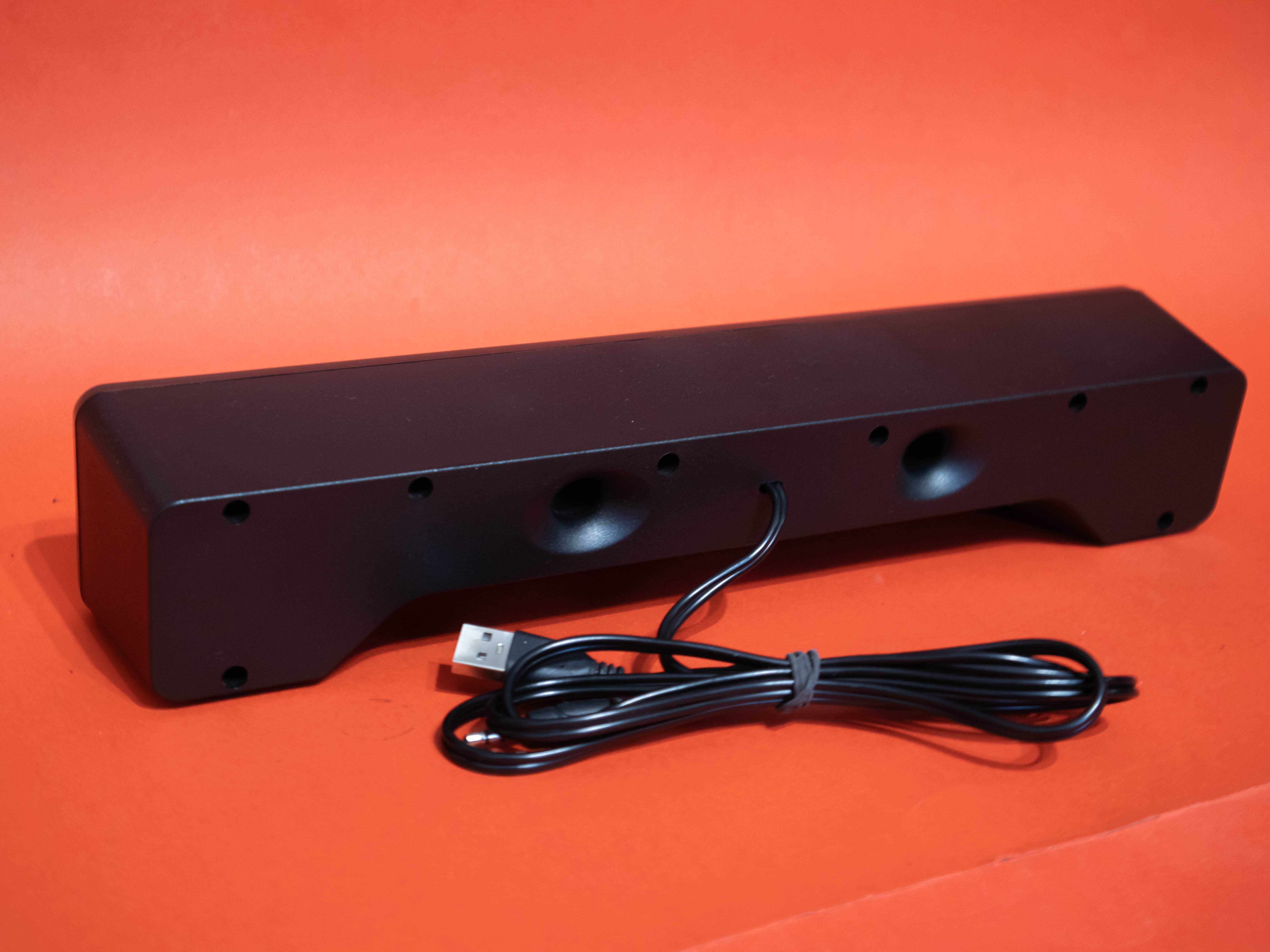 DPLUS 10W Саундбар – Отлично състояние, USB захранване, 3.5mm жак
