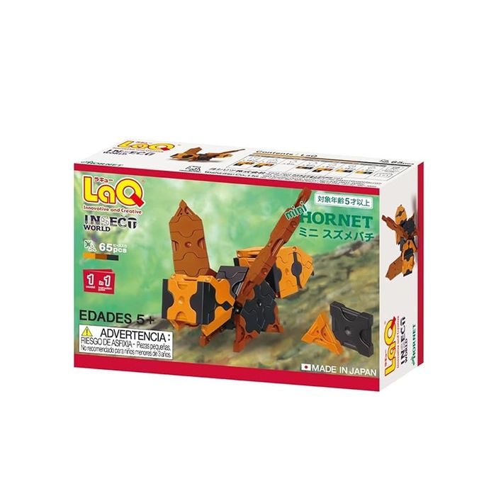 Японски Детски конструктор LaQ Insect World MINI HORNET, 65 части