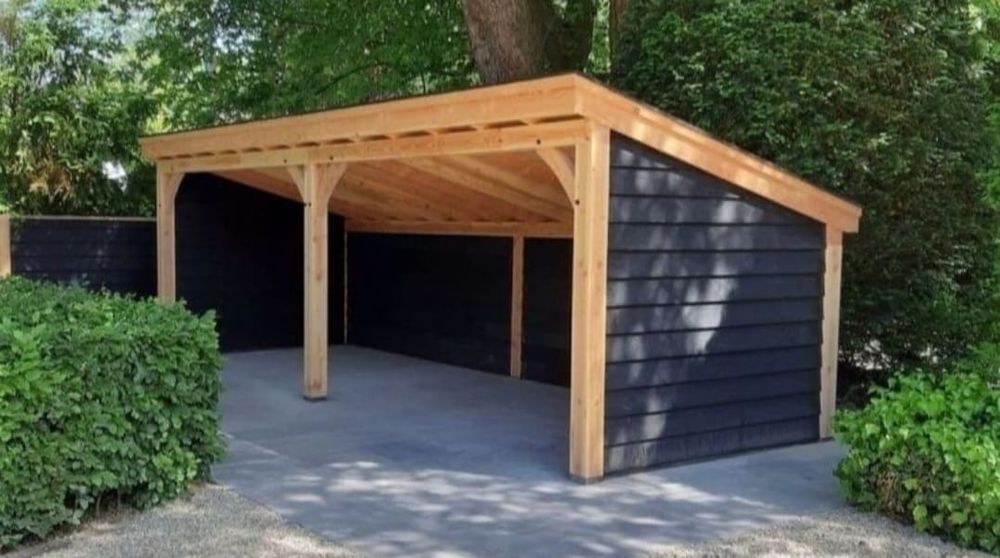 Cabane din lemn tip A,