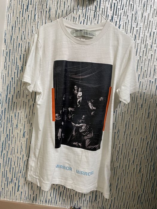 Tricou:OFf white Palm angels Kenzo