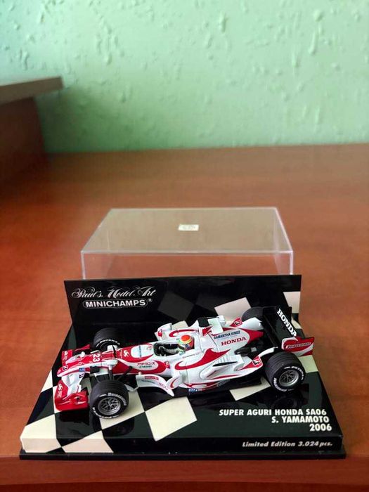 продавам редки модели формула 1 мащаб 1.43 на minichamps