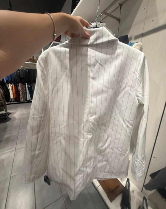 Sacou Bianco Lucci oversize