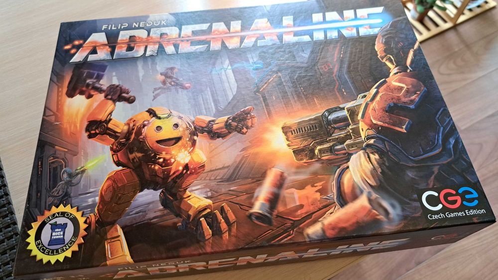 Adrenaline + 2 player DLC expansion pack by Filip Neduk - бордова игра