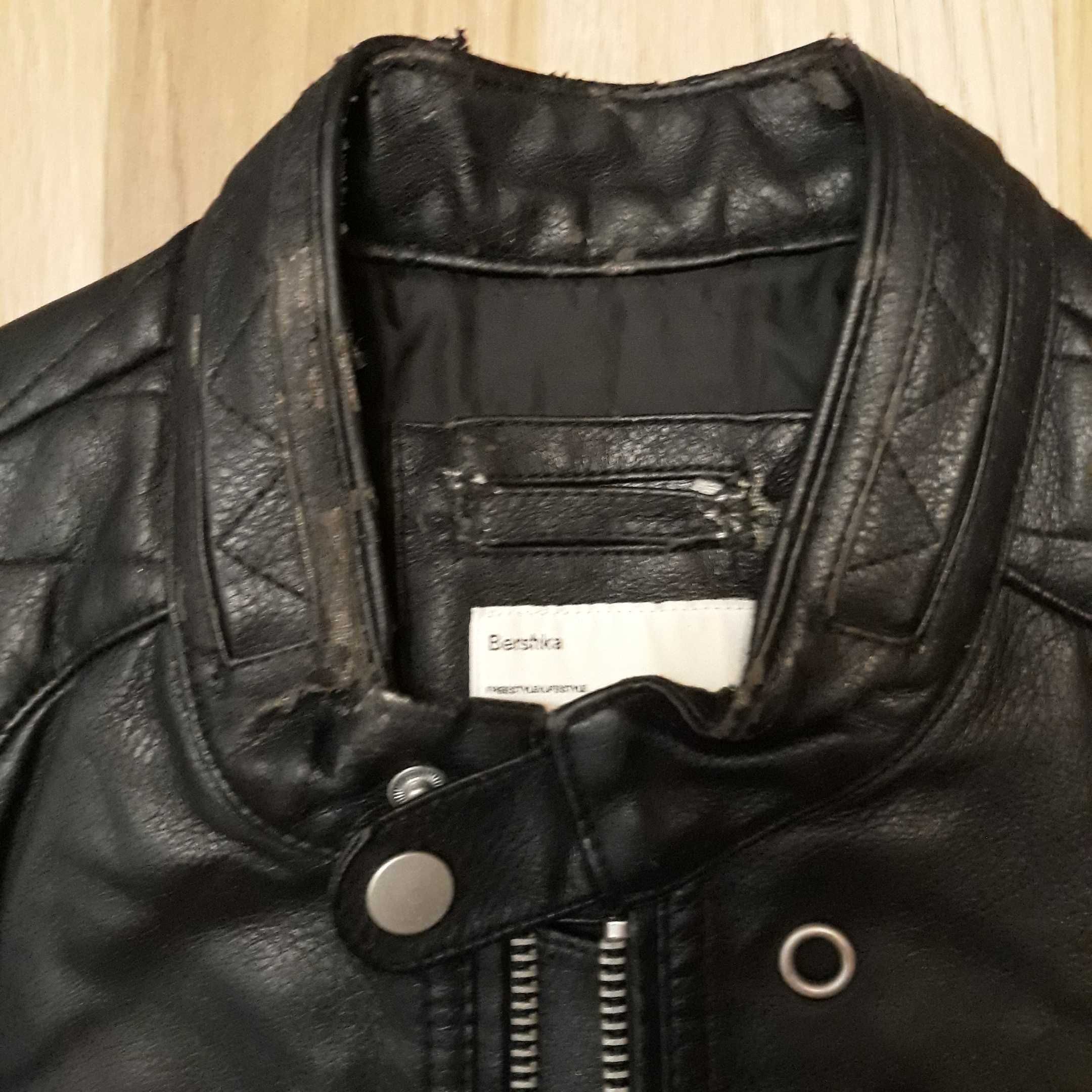 Geaca dama piele M Bershka moto jacheta