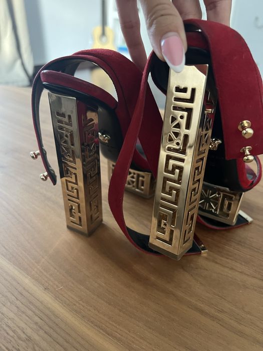 Sandale Versace rosii