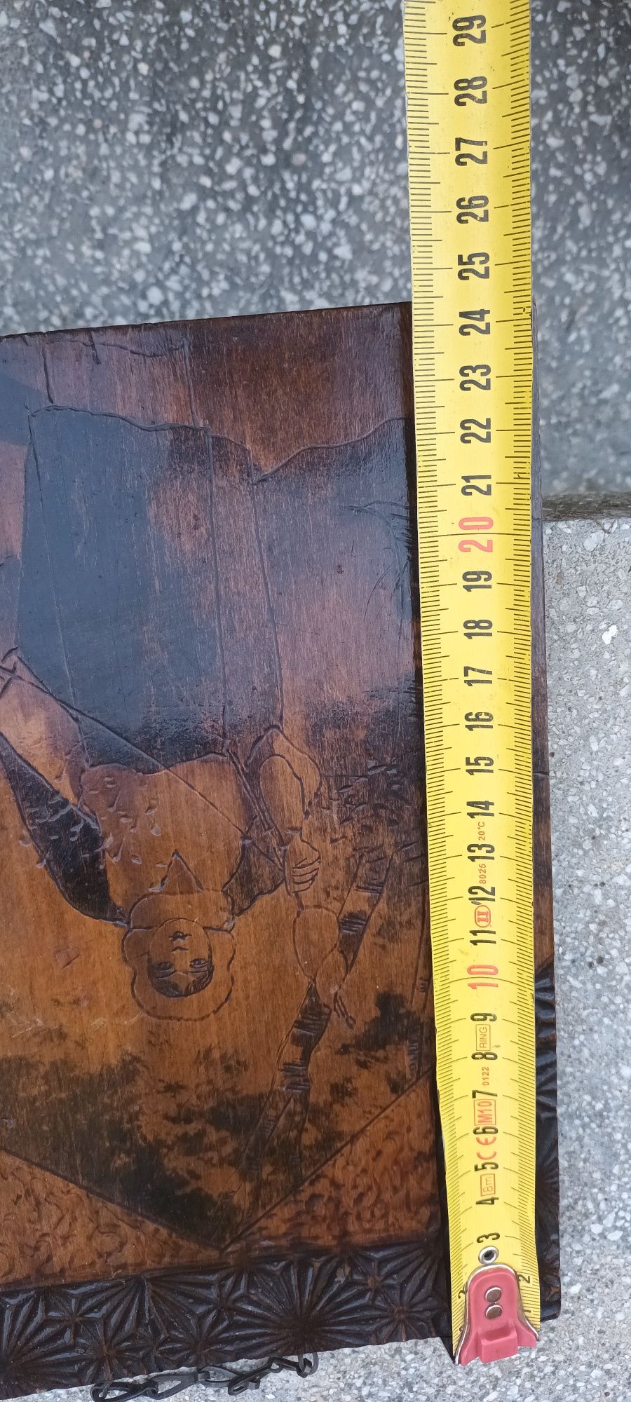 Tablou vechi din lemn