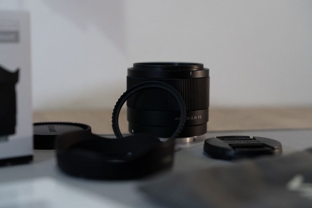 Obiectiv Viltrox 20mm f/2.8–stare impecabilă + filtru UV K&F Concept