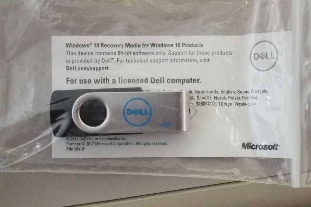 Stick USB bootabil Windows 10 Pro + Office 2021 + licenta retail
