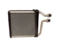Radiator Incalzire VW Golf GTI V, 10.2003-10.2008, Golf GTI VI/Golf R VI, 10.2008-12.2012, motor 2.0 TSI, benzina, de tip Denso, aluminiu brazat/aluminiu, 153x180x27 mm, J.Deus