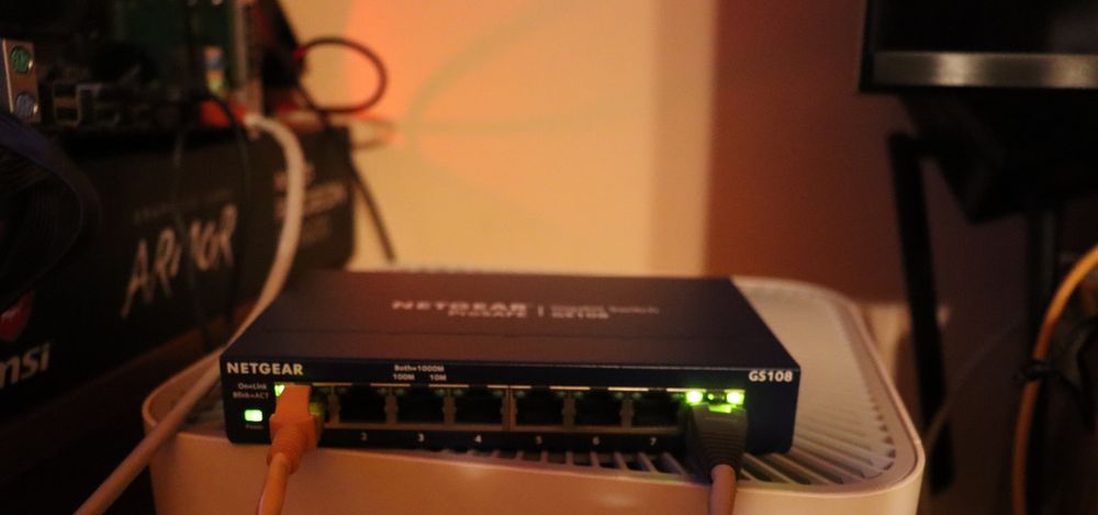 Unmanaged Switch 8 x 1 Gigabit Netgear ProSafe GS108 V4