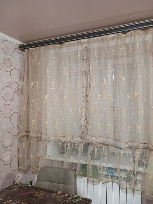 Тюль 3500 тенге,