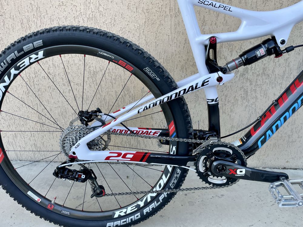 Bicicleta cannondale full suspension lefty
